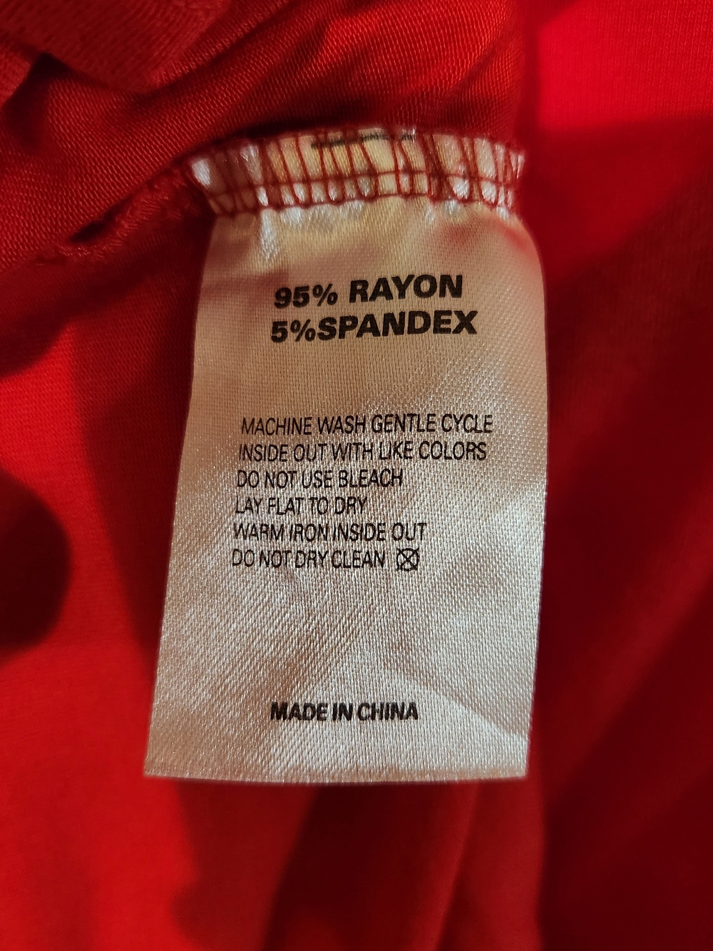 Boston Proper Red Scoop Neck Tank - Picture 4 of 4